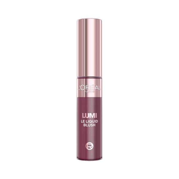 L'oréal Paris Unisex 645 Glowy Cool Berry Lumi Le Liquid Blush