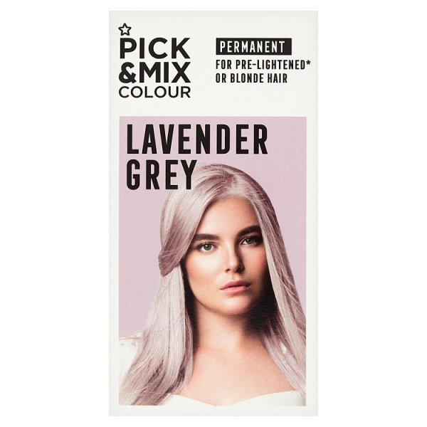 Pick & Mix Unisex Lavender Grey Permanent Hair Dye