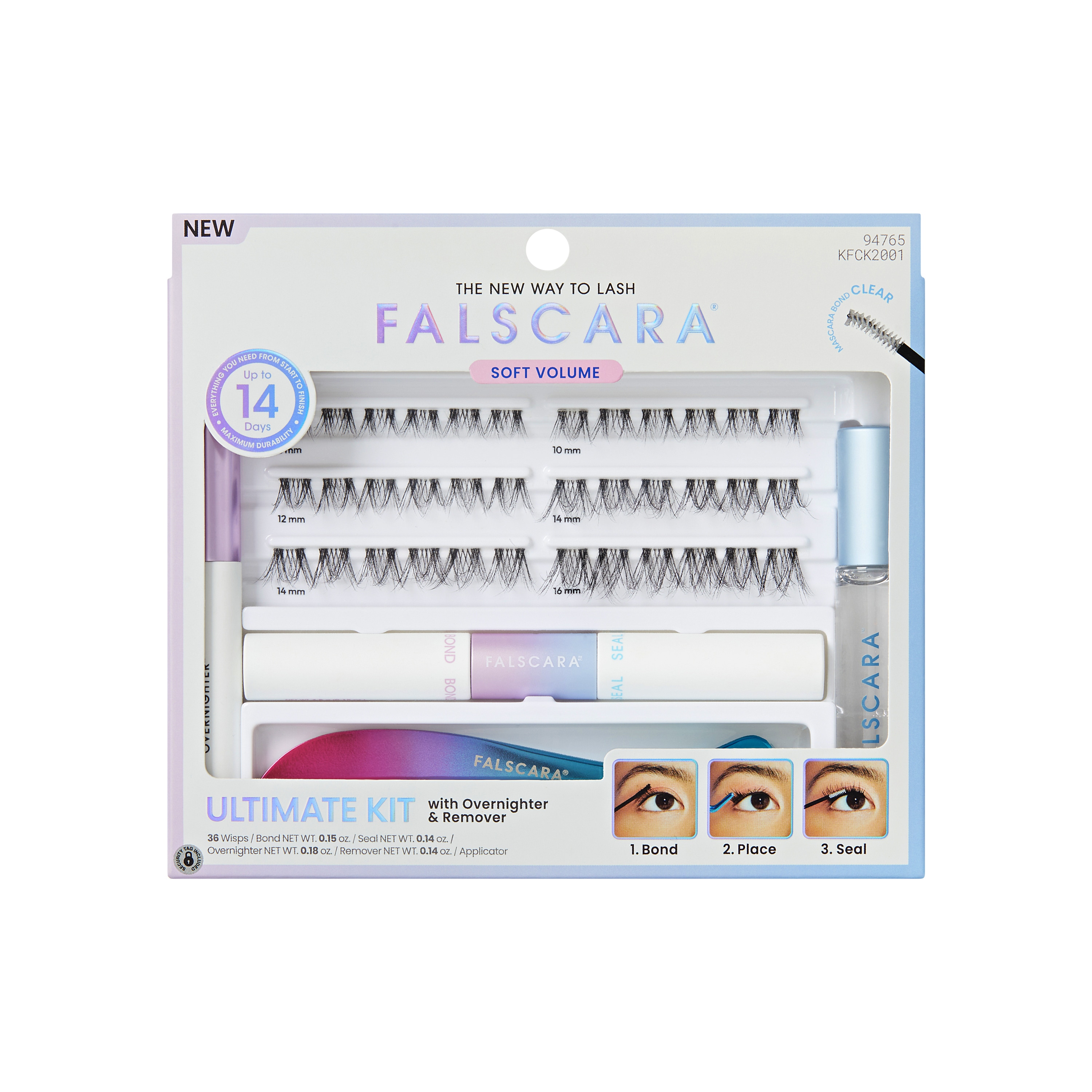 Kiss Falscara Eyelash - All Inclusive Kit 01