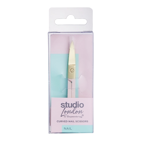 Superdrug Studio London Unisex Curved Nail Scissors