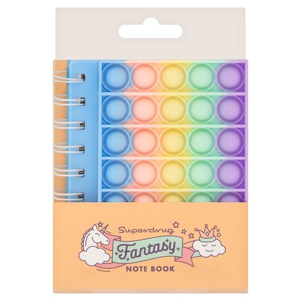 Fantasy Unisex Superdrug Pop It Notebook
