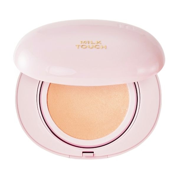 Milktouch All-Day Skin Liquid Foundation Fit Milky Glow Cushion 21N Natural Beige