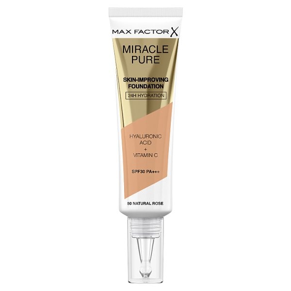 Max Factor Miracle Pure Foundation - 050 Natural Rose