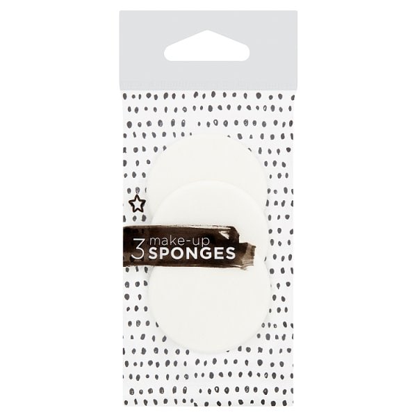Superdrug Unisex Round Cosmetic Sponges