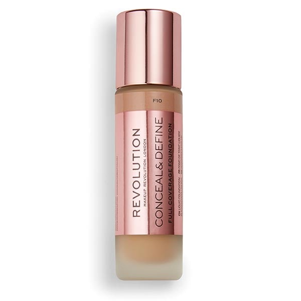 Revolution Conceal & Define Liquid Foundation F10