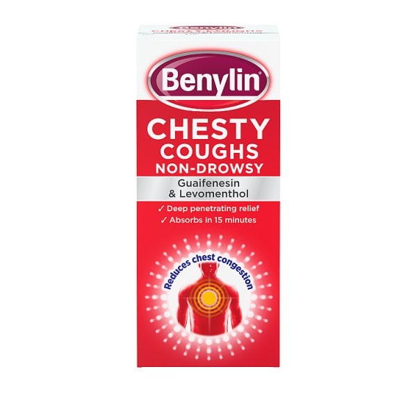 Benylin Unisex Non Drowsy Chesty Cough Syrup 300Ml