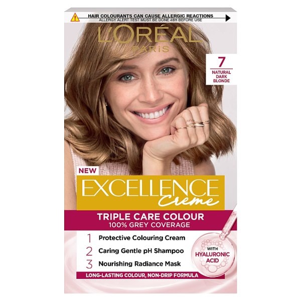 L'oréal Paris Unisex 7 Natural Dark Blonde L'oréal Excellence Crème