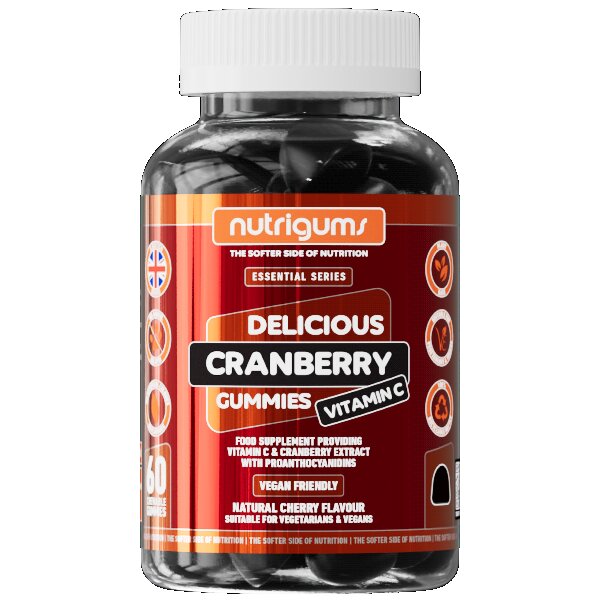 Nutrigums Unisex Cranberry & Vit C Gummies 60S