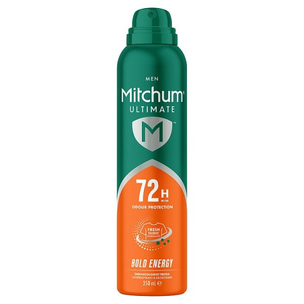 Mitchum Women's Male Ultimate 72H Aerosol Bold Energy 250Ml