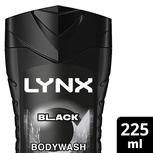 Lynx Men's Black Bodywash Shower Gel 225Ml