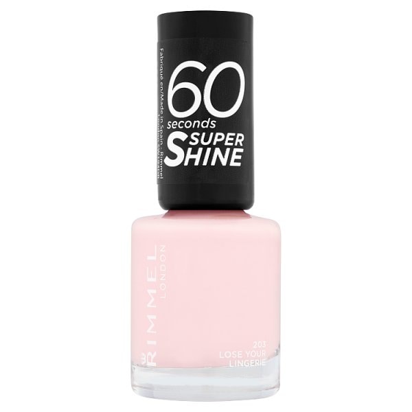 Rimmel 60 Seconds Super Shine Nail Polish - 203 Lose Your Lingerie