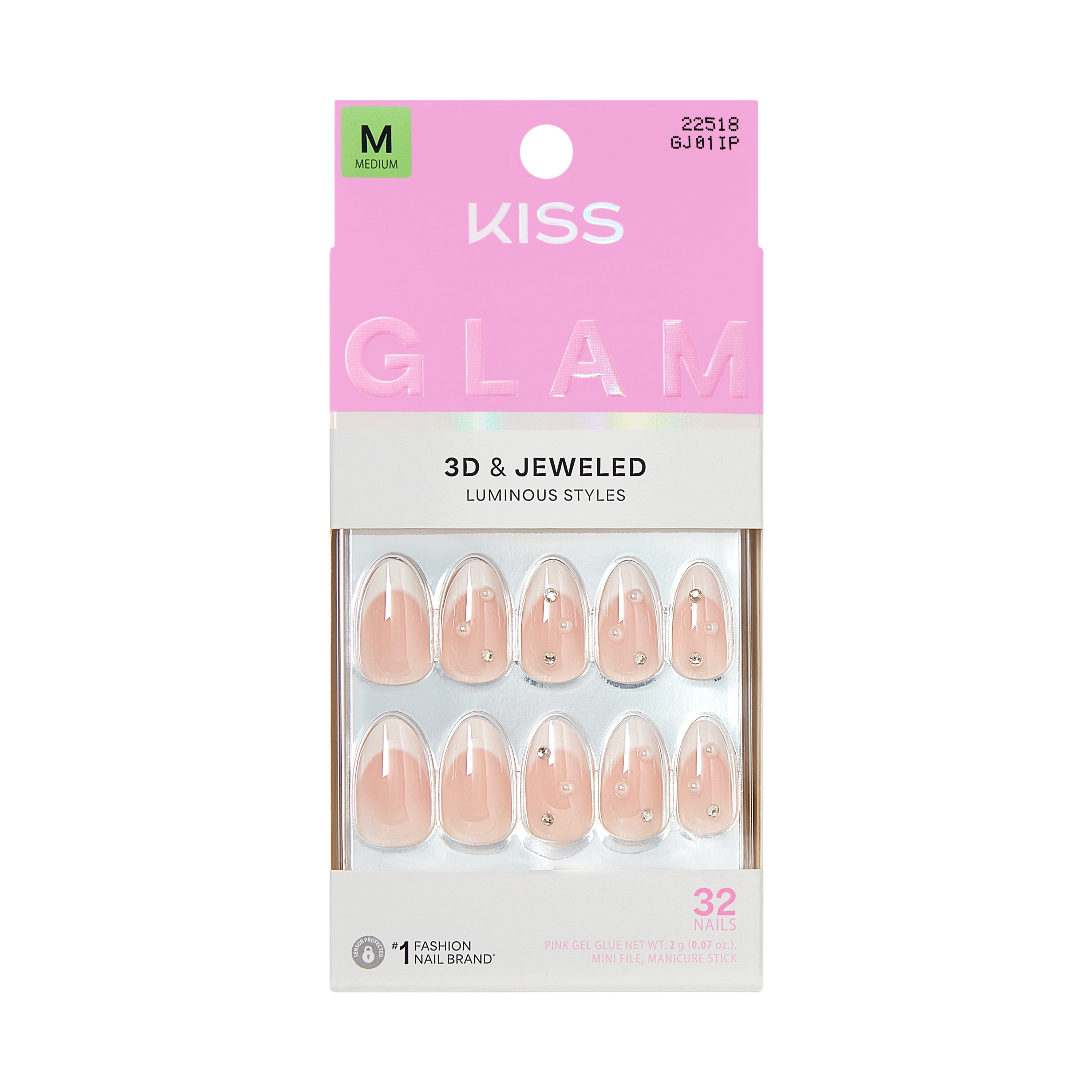 KISS GLAM JEWEL NAILS SERENDIPITY AWAITS