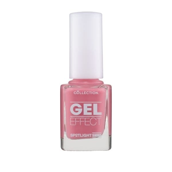 Collection Spotlight Shine Gel Effect Nail Polish 25 Frosted Rose