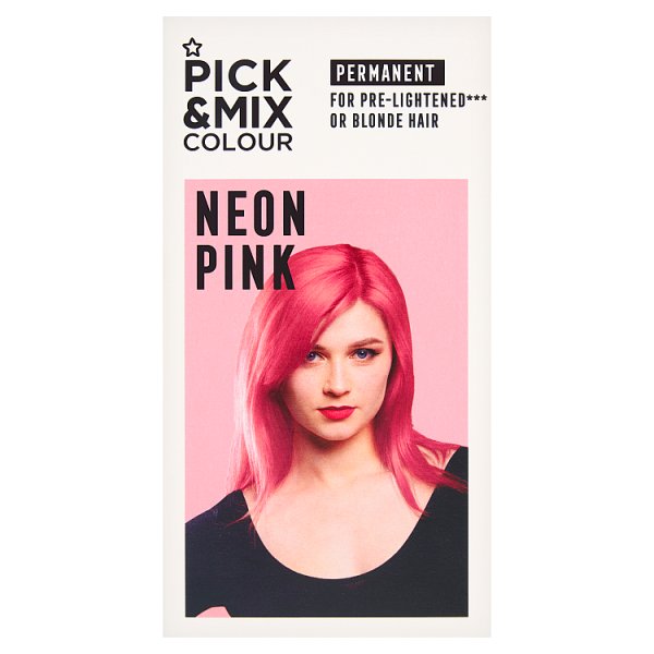 Superdrug Unisex Pink Pix & Mix Neon Permanent Hair Colourant