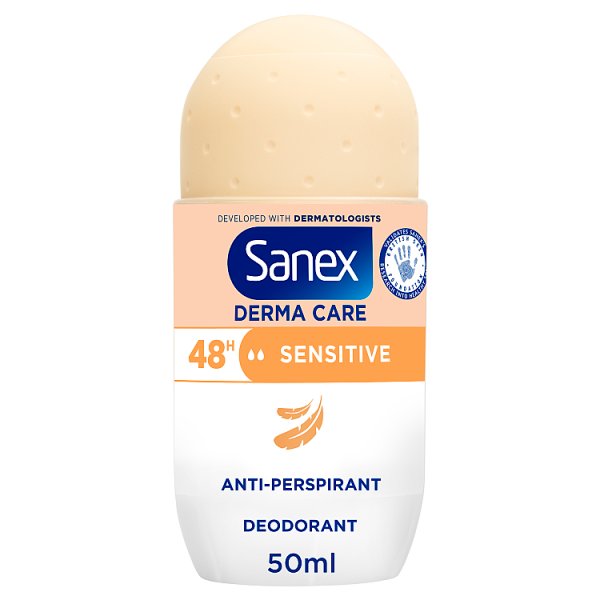 Sanex Women's Derma Care Sensitive 48Hr Anti-Perspirant 50Ml