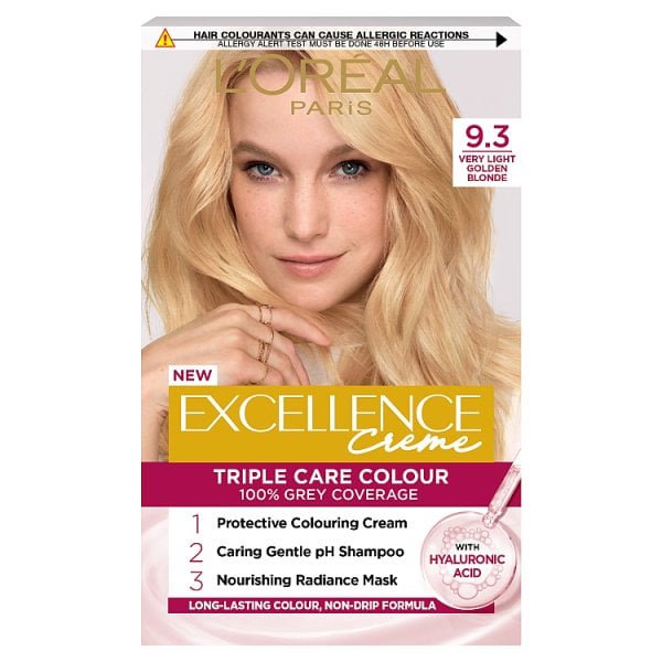 L'oréal Paris Unisex 9.3 Very Light Golden Blonde L'oréal Excellence Crème