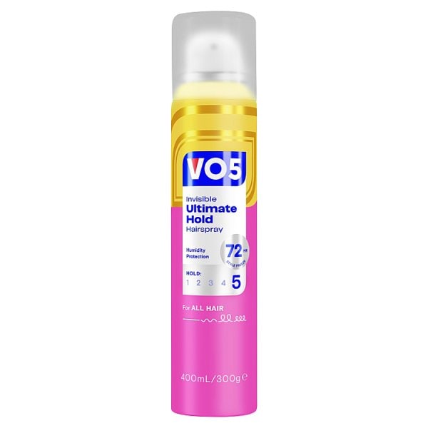 Vo5 Unisex Ultimate Hold Hair Spray 400Ml
