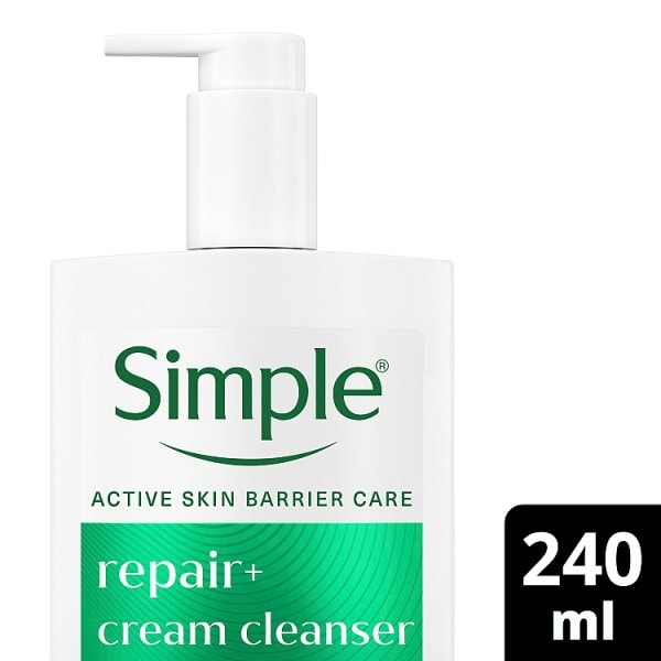 Simple Repair+ Facial Cleanser 240ml