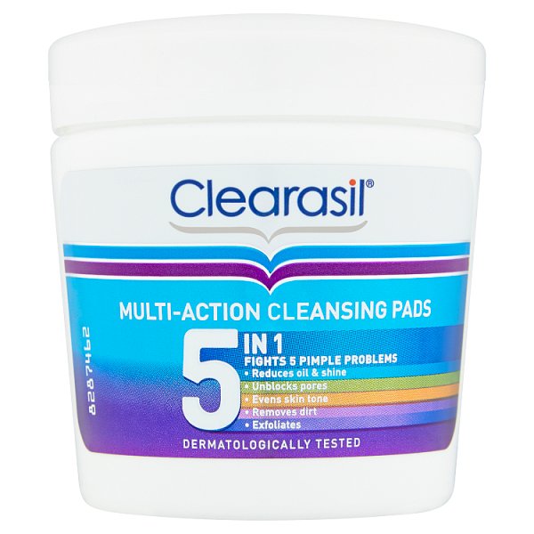 Clearasil Ultra 5-in-1 Cleansing Pads x 65