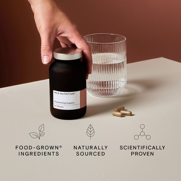 Wild Nutrition FoodGrown Breastfeeding Support Vitamins Health
