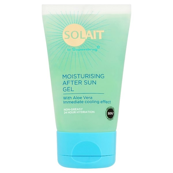 Solait Unisex Travel Size After Sun Aloe Vera Gel 30Ml