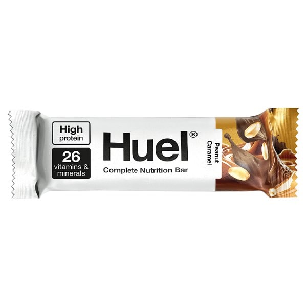 Huel Unisex Commplete Nutrition Bar Peanut Caramel 55G