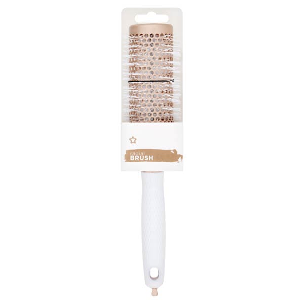 Superdrug Unisex Gold Radial Hair Brush In
