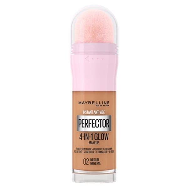 Maybelline Instant Anti-Age Liquid Foundation 4-In-1 Glow Medium