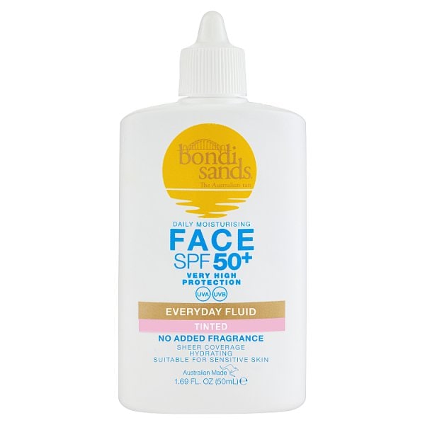 Bondi Sands SPF50+ Fragrance Free Tinted Face Fluid 50ml