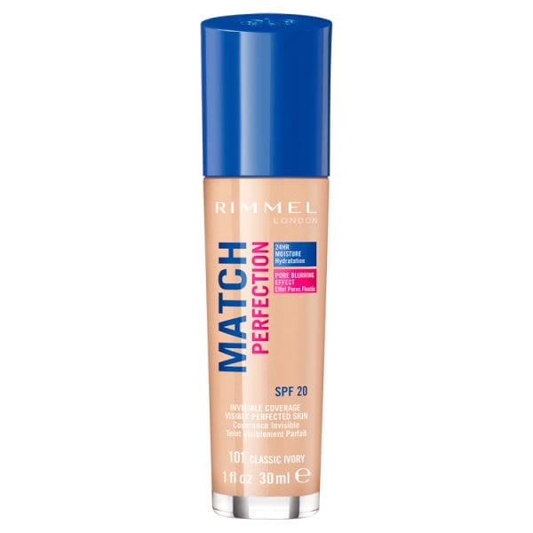 Rimmel Match Perfection Liquid Foundation Classic Ivory
