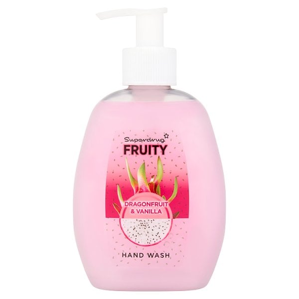 Superdrug Unisex Fruity Dragonfruit & Vanilla Hand Wash 300Ml