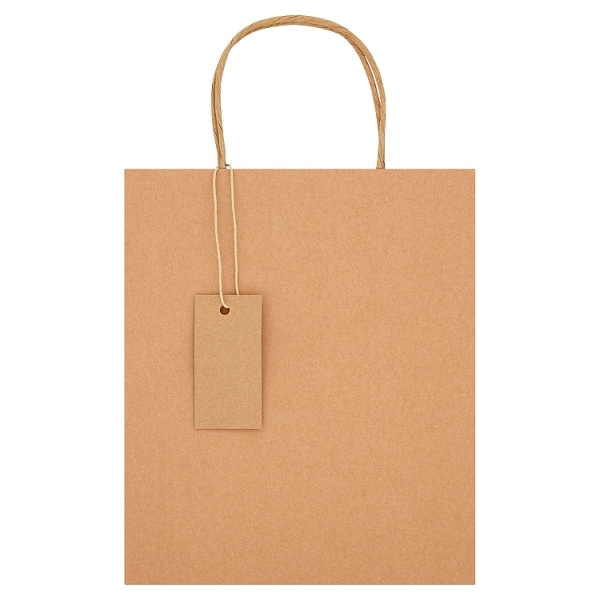 Superdrug Unisex Kraft Medium Recyclable Gift Bag For All Occasions