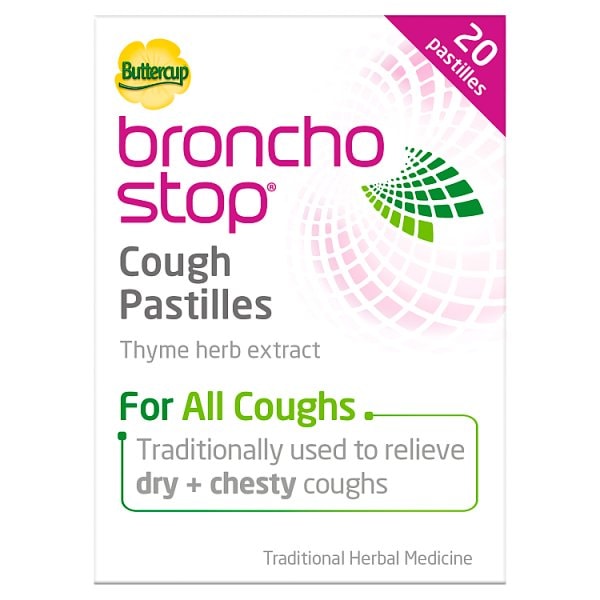 Bronchostop Unisex Cough 20 Pastilles