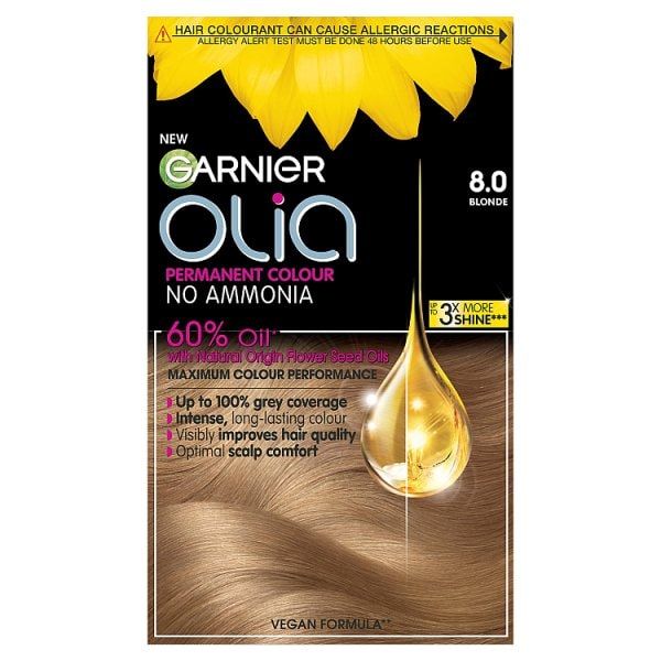 Garnier Olia Unisex Blonde 8.0 Permanent Hair Dye