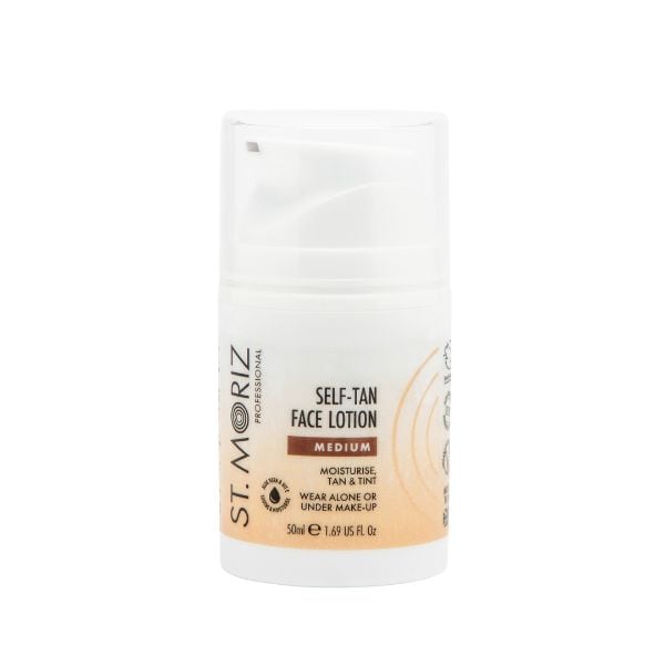 St Moriz Professional Self Tan Face Lotion Medium 50ml