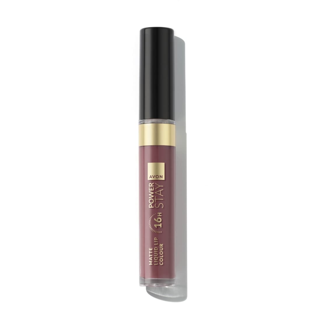 Avon Power Stay 16-Hour Liquid Lip Colour Nighthawk