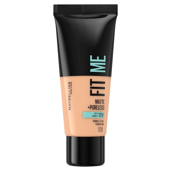 Maybelline Fit Me Matte & Poreless Powder Foundation 120 Clas Ivory