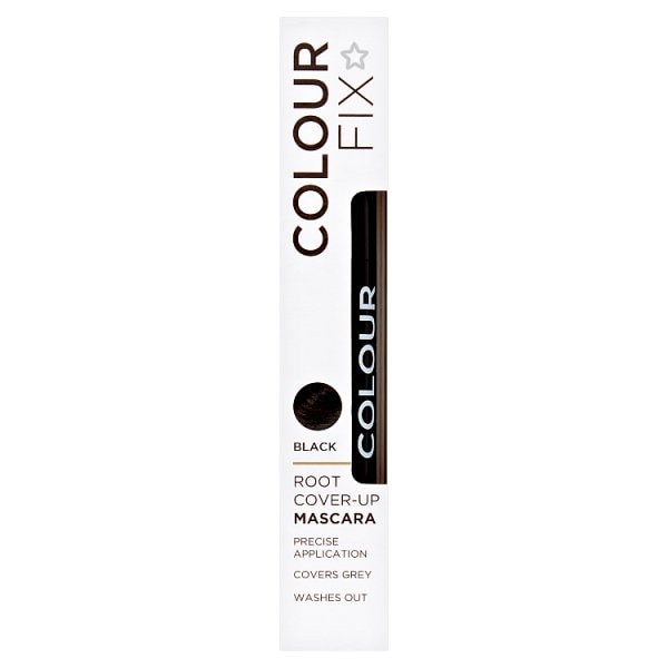 Superdrug Unisex Black Colour Fix Hair Mascara 13Ml