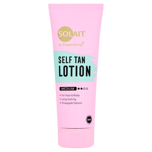 Solait Unisex Orange Self Tanning Lotion Medium 200Ml