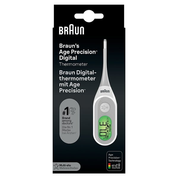 Braun Unisex Age Precision Family Digital Thermometer