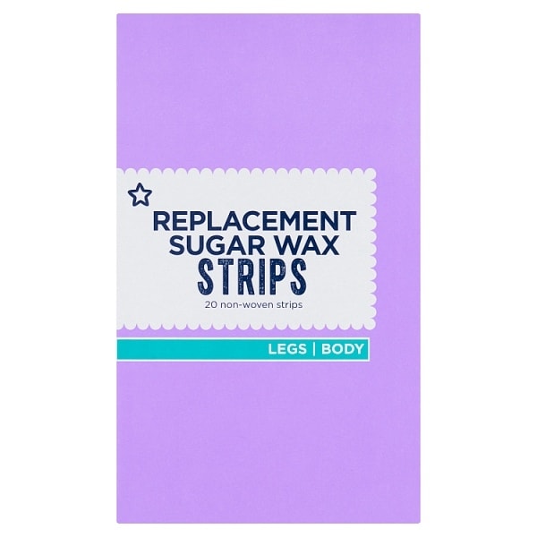 Superdrug Women's Replacment Strips For Warm Wax X 20