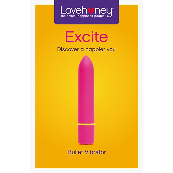 Lovehoney Unisex Excite 10 Function Bullet Vibrator Sex Toy