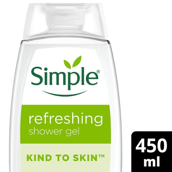 Simple Kind to Skin Refreshing Shower Gel 450ml