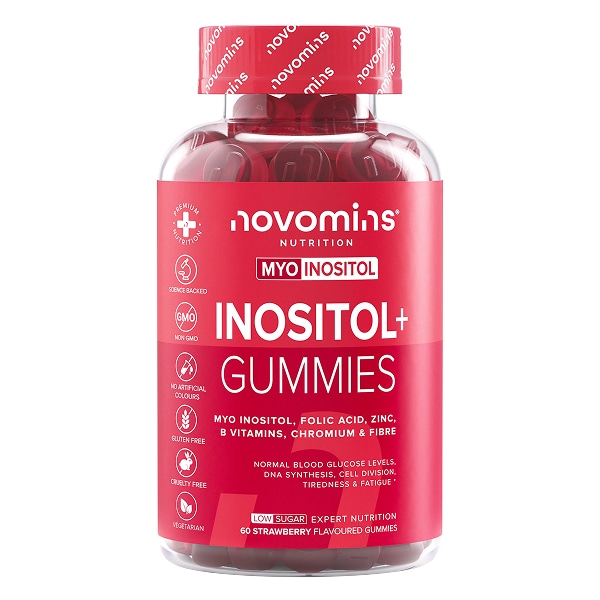 Novomins Women's Pcos Inositol 60 Gummies
