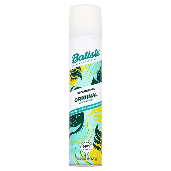 Batiste Unisex White Dry Shampoo Original 200Ml