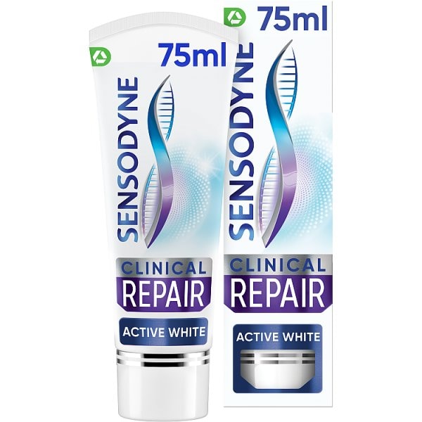 Sensodyne Unisex White Clinical Repair Active Sensitive Toothpaste