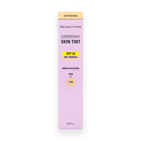 Revolution Unisex Light Neutral Superdewy Sundew Spf 30 Skin Tint Liquid Foundation
