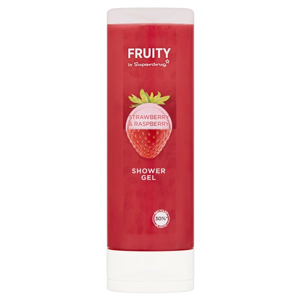Fruity Unisex Raspberry Strawberry & Shower Gel 250Ml