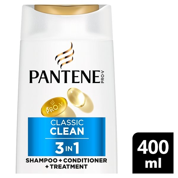 Pantene Unisex Pro-V Classic Clean 3-In-1 Shampoo 400Ml