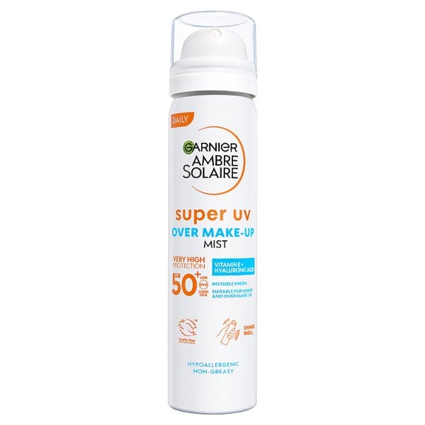 Garnier Ambre Solaire Super UV Over Makeup Mist SPF50+ 75ml